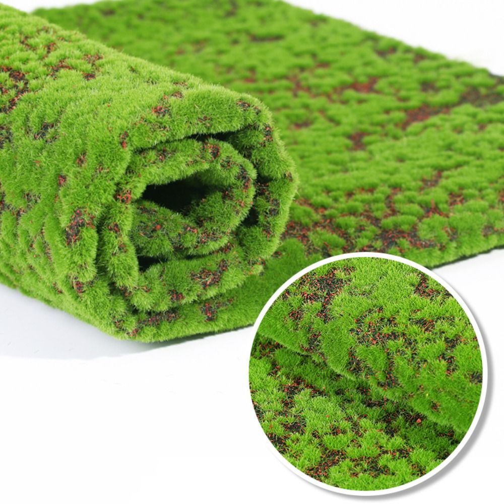 Preserved Moss Sheet - Diy falso musgo grama relvado durável
