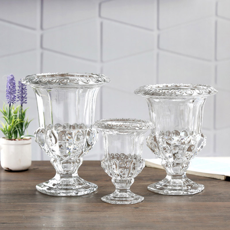 Florist Supply Bulk - Vaso De Flor De Vidro Claro,