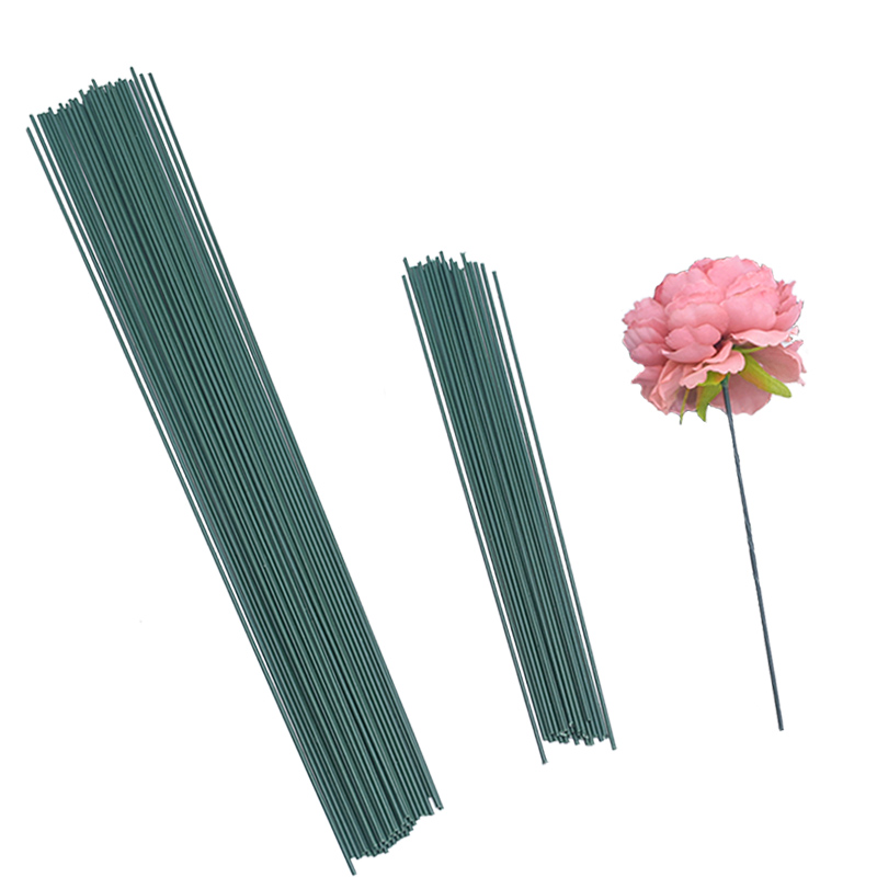 Florist Supply Bulk - Haste de flor verde artificial, 20