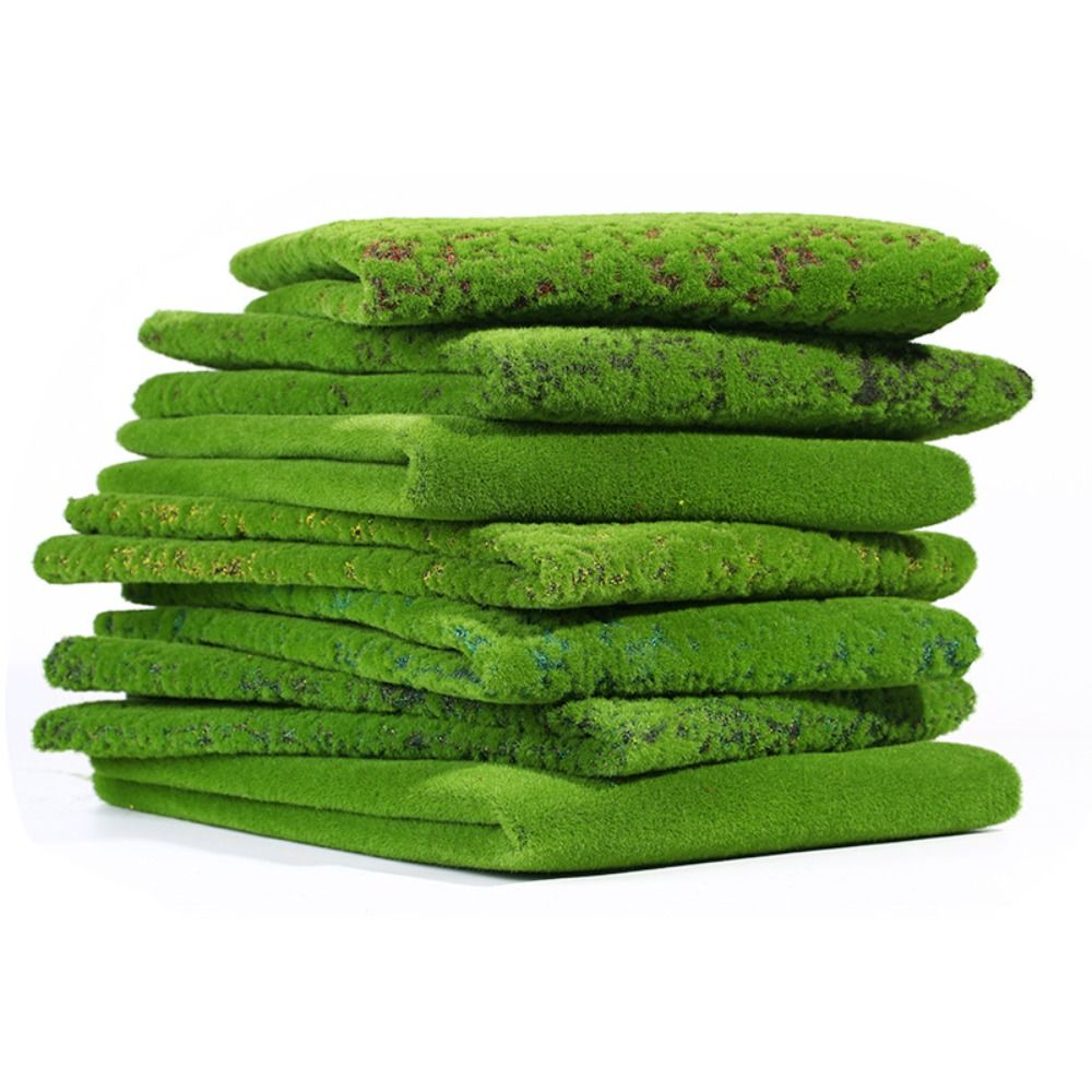Diy falso musgo grama relvado  - Preserved Moss Sheet avaliação e preço