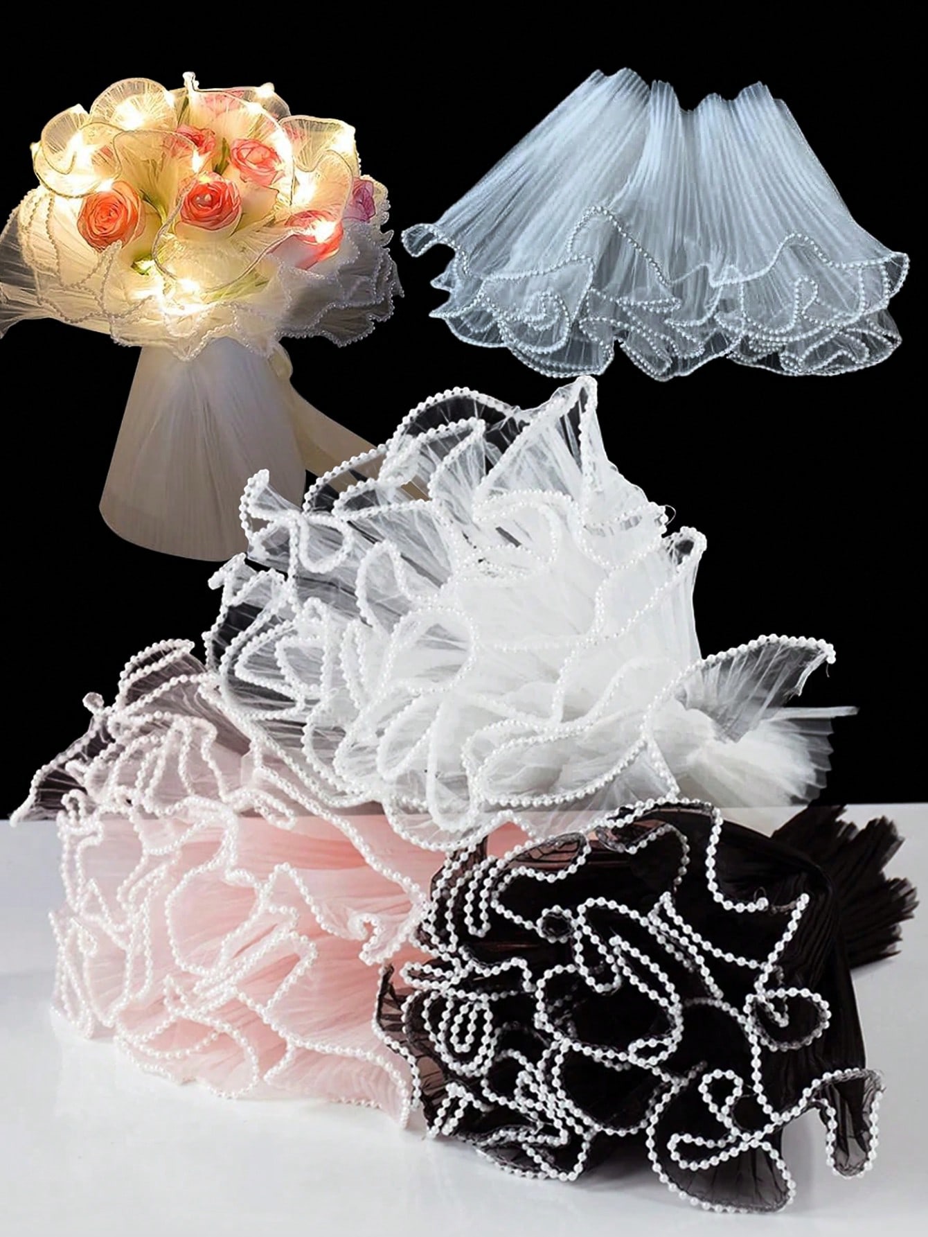 Papel de embrulho com borda de - Florist Flower Supply avaliação e preço